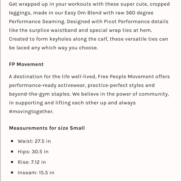 FREE PEOPLE MOVEMENT Turnout Leggings in Black - Picture 5 of 12